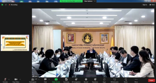 ร่วมประชุมบูรณาการร่วมกับกระทรวงและภาคีที่เกี่ยวข้องกับดัชนีความมั่นคงของมนุษย์ ครั้งที่ 1/2567