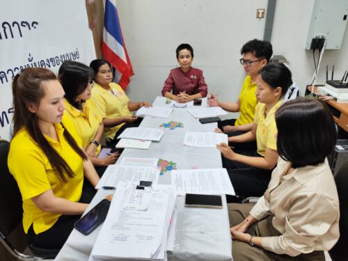 จัดประชุมคณะทำงานโครงการปรับสภาพแวดล้อมและสิ่งอำนวยความสะดวกของผู้สูงอายุ