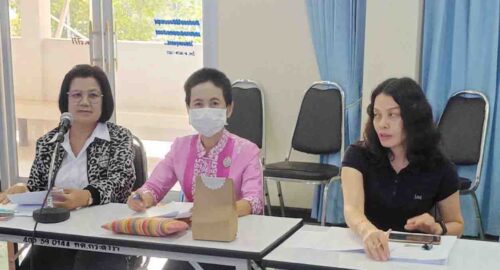 ร่วมประชุมคณะกรรมการดำเนินงานโรงเรียนผู้สูงอายุเทศบาลตำบลกระดังงา