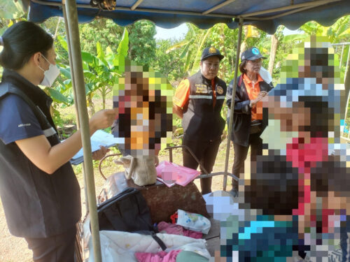 ลงพื้นที่สอบข้อเท็จจริงผู้ประสบปัญหาทางสังคมตำบลบางสะแก