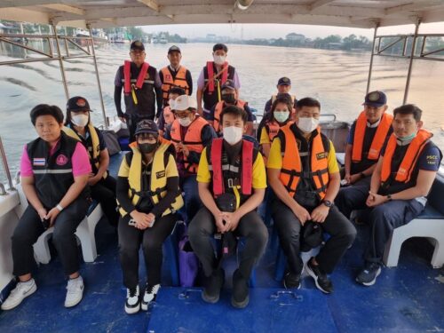 ร่วมออกตรวจคุ้มครองแรงงานในเรือประมงทะเล ครั้งที่ 2