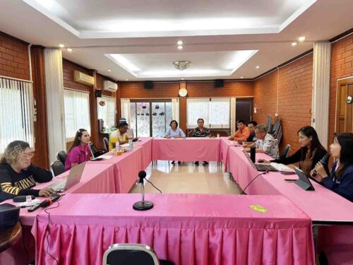 ร่วมประชุมคณะประสานงานขบวนองค์กรชุมชนจังหวัดสมุทรสงคราม ครั้งที่ 1/2568