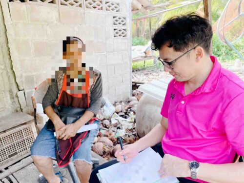 ลงพื้นที่เยี่ยมบ้านและสอบข้อเท็จจริงผู้สูงอายุ