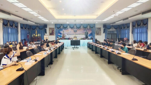 จัดประชุมคณะกรรมการบริหารศูนย์ส่งเสริมความรับผิดชอบต่อสังคมของภาคธุรกิจจังหวัดสมุทรสงคราม ครั้งที่ 1/2568