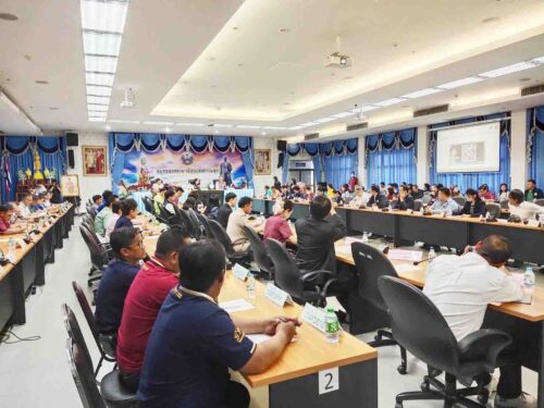 ร่วมประชุมผู้บริหารองค์กรปกครองส่วนท้องถิ่นและกำนัน ครั้งที่ 2/2568