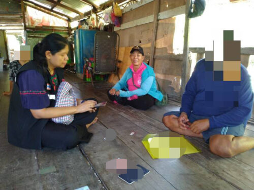 ลงพื้นที่เยี่ยมบ้านผู้ประสบปัญหาทางสังคมในตำบลแหลมใหญ่ กรณีเงินสงเคราะห์เด็กในครอบครัวยากจน