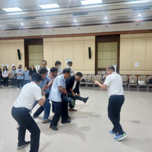 ร่วมโครงการอบรมเชิงปฏิบัติการ “การพัฒนาระบบบริการสุขภาพจิตและยาเสพติดเพื่อป้องกันปัญหาความรุนแรง (SMI-V CARE) ในจังหวัดสมุทรสงคราม ปีงบประมาณ 2568