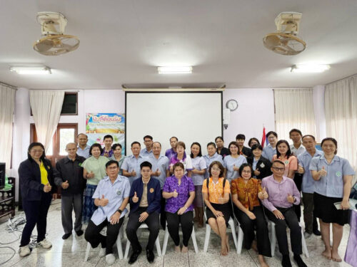 ร่วมติดตามเยี่ยมเสริมพลังและติดตามผลการดำเนินงานคณะกรรมการพัฒนาคุณภาพชีวิตระดับอำเภอ (พชอ.) จังหวัดสมุทรสงคราม