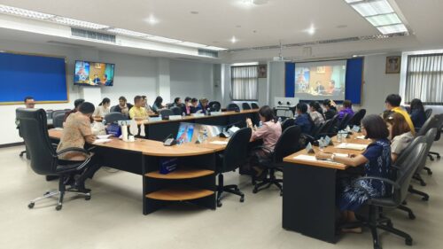 ร่วมประชุมติดตามเร่งรัดการใช้จ่ายงบประมาณรายจ่ายประจำปีงบประมาณ พ.ศ. 2568