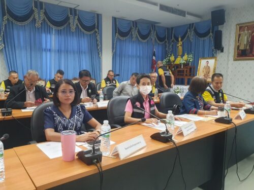ร่วมการประชุมคณะกรรมการอำนวยการรักษาความมั่นคงภายในจังหวัดสมุทรสงคราม ประจำปี 2568