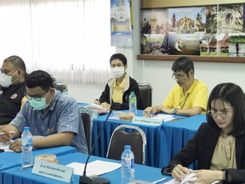 ร่วมประชุมคณะทำงานส่งเสริมพัฒนาอาชีพและการตลาด จังหวัดสมุทรสงคราม ครั้งที่ 1/2568