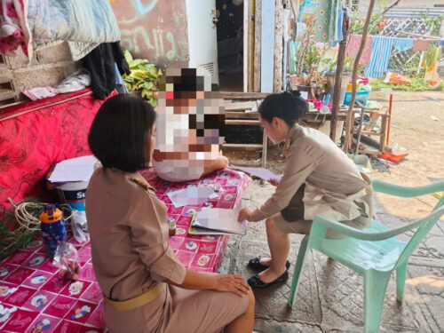 ลงพื้นที่สอบข้อเท็จจริงผู้ประสบปัญหาทางสังคม