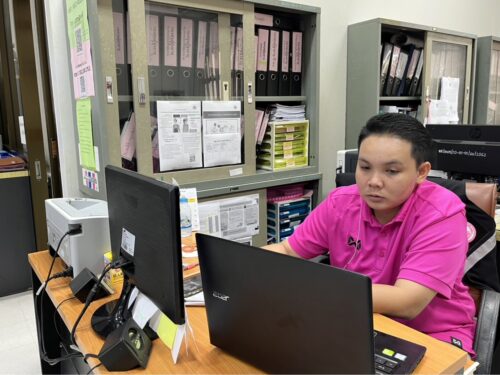 ร่วมอบรมการใช้ระบบการขอมีบัตรและการออกบัตรประจำตัวเจ้าหน้าที่ตามพระราชบัญญัติป้องกันและปราบปรามการค้ามนุษย์ พ.ศ.2551