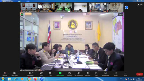 ร่วมประชุมชี้แจงแนวทางการสอบข้อเท็จจริงความรับผิดทางละเมิดในหัวข้อหลัก “หลักเกณฑ์การวินิจฉัยความรับผิดทางละเมิดเกี่ยวกับการเบิกจ่ายเงินสงเคราะห์ครอบครัวรายได้น้อยและผู้ไร้ที่พึ่ง”
