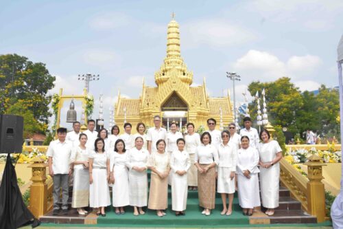 ร่วมงานสมโภชศาลหลักเมืองและทำบุญเมืองจังหวัดสมุทรสงคราม ครบรอบ 124 ปี
