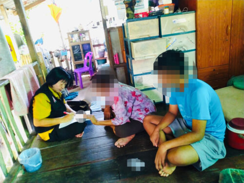 ลงพื้นที่เยี่ยมบ้านผู้ขออุปการะเด็กแบบครอบครัวอุปถัมภ์