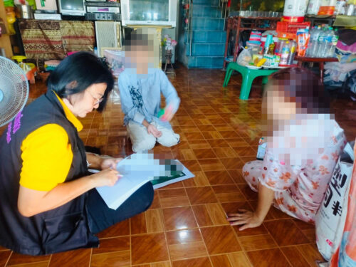 ลงพื้นที่เยี่ยมบ้านผู้ขออุปการะเด็กแบบครอบครัวอุปถัมภ์