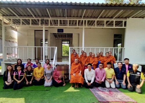 ร่วมพิธีมอบบ้านปันสุขให้แก่ครอบครัวเปราะบางด้านที่อยู่อาศัย