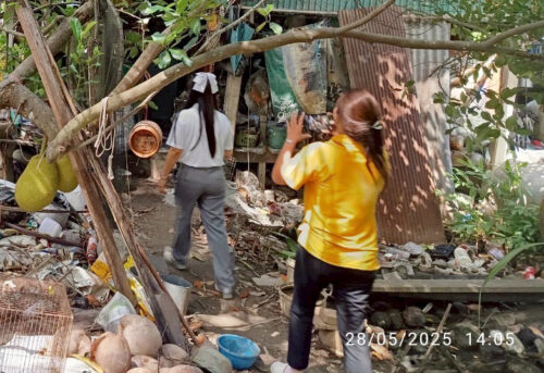 ลงพื้นที่เยี่ยมบ้านผู้สูงอายุที่ต้องการซ่อมบ้านผู้สูงอายุ