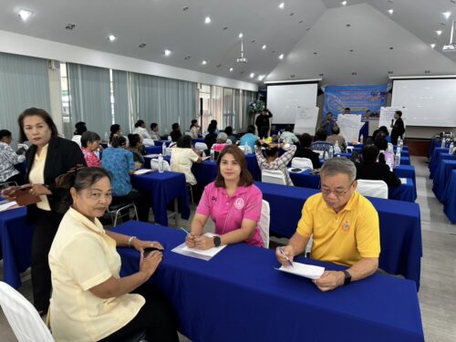 ติดตามประเมินผลโครงการครอบครัวสูงวัย รู้เท่าทันสื่อยุคดิจิทัล ของสาขาสมาคมสภาผู้สูงอายุแห่งประเทศไทยฯ ประจำจังหวัดสมุทรสงคราม(องค์กรสาธารณประโยชน์)