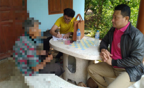 ลงพื้นที่เยี่ยมบ้านและสอบข้อเท็จจริงผู้สูงอายุที่ประสบปัญหาทางสังคม
