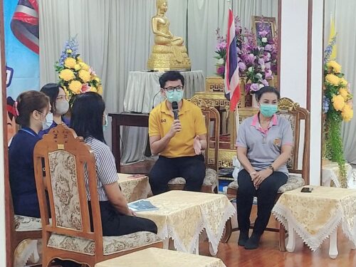 เป็นวิทยากรให้ความรู้เรื่อง การสงเคราะห์ให้ความช่วยเหลือกลุ่มเป้าหมาย ตามภารกิจของกระทรวงการพัฒนาสังคมและความมั่นคงของมนุษย์