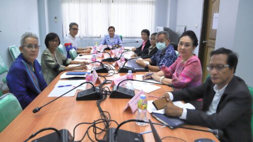 จัดประชุมคณะกรรมการพิจารณาคัดเลือกแม่ดีเด่นแห่งชาติจังหวัดสมุทรสงคราม ประจำปี 2568
