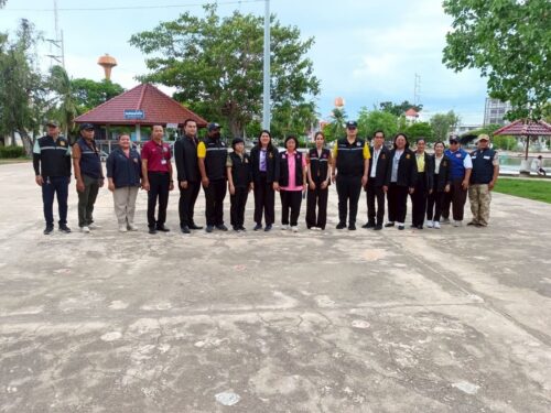 ร่วมออกตรวจเฝ้าระวังติดตามความประพฤตินักเรียนและนักศึกษาในพื้นที่จังหวัดสมุทรสงคราม ประจำเดือน มิถุนายน 2568