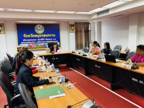 จัดประชุมคณะกรรมการพิจารณาให้ความช่วยเหลือผู้ประสบปัญหาทางสังคม ครั้งที่ 6/2568