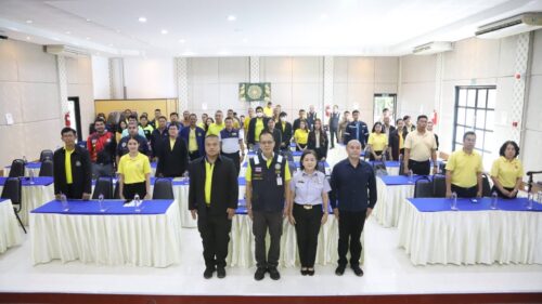 ร่วมการประชุมเชิงปฏิบัติการจัดทำแผนเผชิญเหตุสาธารณภัยทางทะเลจังหวัดสมุทรสงคราม