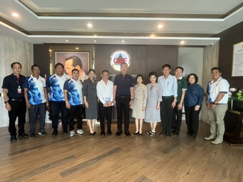 ร่วมประชุมกับประธานและคณะทำงานศูนย์ส่งเสริมความรับผิดชอบต่อสังคมของภาคธุรกิจจังหวัดสมุทรสงคราม