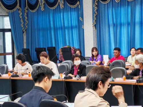 ร่วมประชุมคณะกรรมการกลั่นกรองโครงการตามแผนปฏิบัติราชการประจำปีของจังหวัด