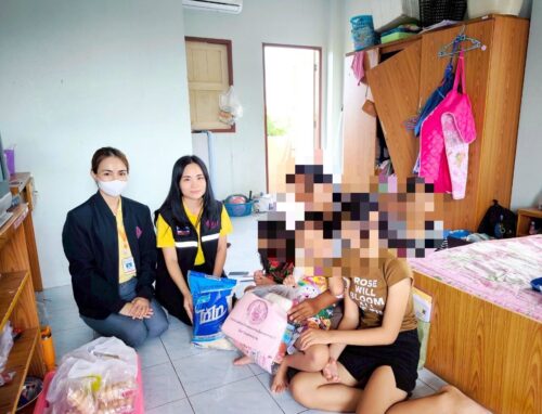 ลงพื้นที่เยี่ยมบ้านและสอบข้อเท็จจริงสภาพความเป็นอยู่ครอบครัว