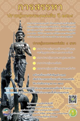 การสรรหาปราชญ์เกษตรของแผ่นดิน ประจำปี 2569