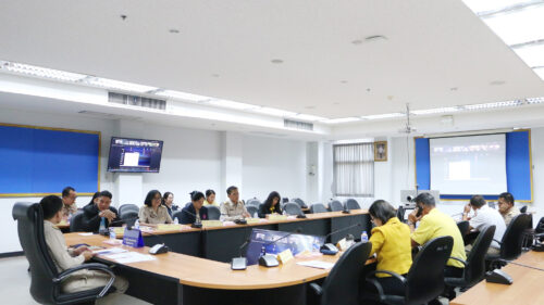 ร่วมประชุมชี้แจงกับคณะกรรมาธิการวิสามัญ พิจารณาศึกษาร่างพระราชบัญญัติงบประมาณรายจ่าย ประจำปีงบประมาณ พ.ศ.2569 วุฒิสภา