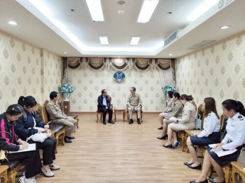ตรวจราชการรอบที่ 2 ประจำปีงบประมาณ พ.ศ.2568 เขตตรวจราชการที่ 4 จังหวัดสมุทรสงคราม