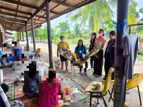 ร่วมลงพื้นที่ตรวจสอบข้อเท็จจริงกรณีผู้ประสบปัญหาทางสังคม