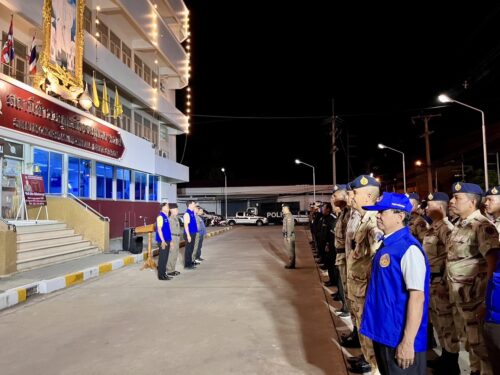ลงพื้นที่ร่วมบูรณาการตรวจสถานบริการ สถานประกอบการคล้ายสถานบริการ