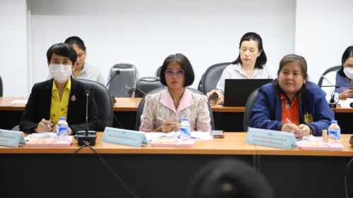 ร่วมประชุมคณะทำงานขับเคลื่อนเป้าหมายการพัฒนาที่ยั่งยืนในระดับพื้นที่ (SDGs) จังหวัดสมุทรสงคราม