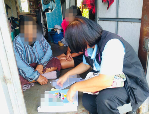 ลงพื้นที่ติดตามเยี่ยมบ้านผู้ขออุปการะเด็กแบบครอบครัวอุปถัมภ์